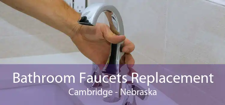 Bathroom Faucets Replacement Cambridge - Nebraska