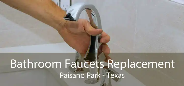 Bathroom Faucets Replacement Paisano Park - Texas