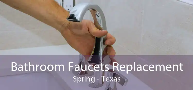 Bathroom Faucets Replacement Spring - Texas