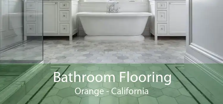 Bathroom Flooring Orange - California