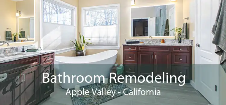 Bathroom Remodeling Apple Valley - California