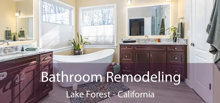 Bathroom Remodeling Lake Forest - California