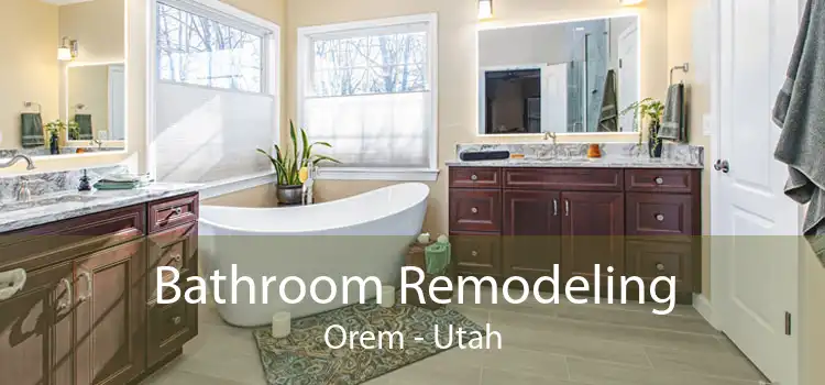 Bathroom Remodeling Orem - Utah