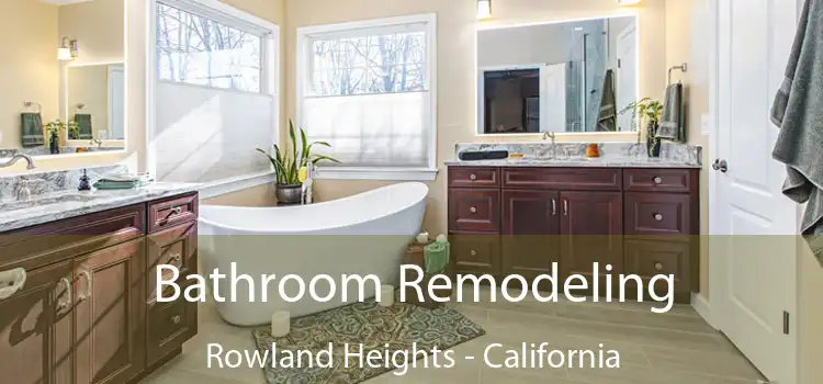 Bathroom Remodeling Rowland Heights - California
