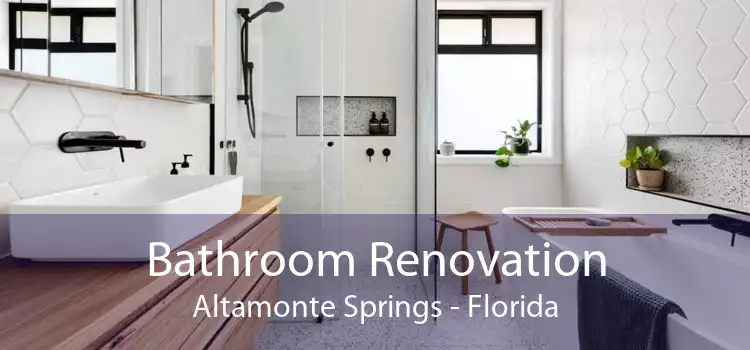 Bathroom Renovation Altamonte Springs - Florida