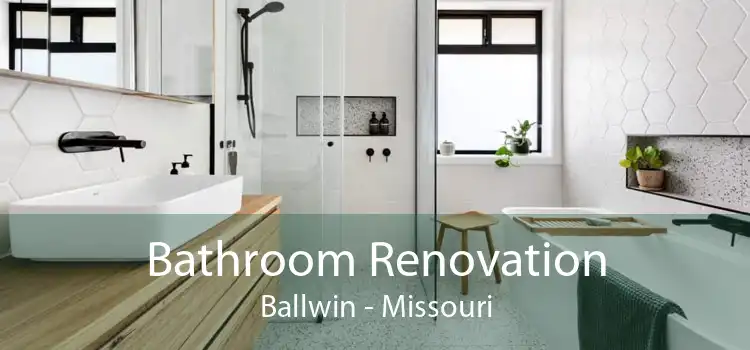 Bathroom Renovation Ballwin - Missouri