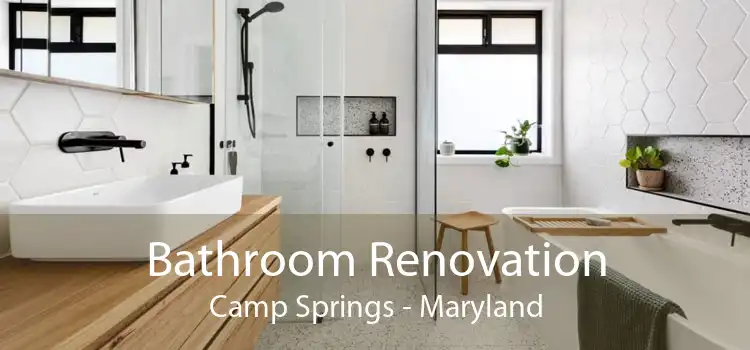 Bathroom Renovation Camp Springs - Maryland