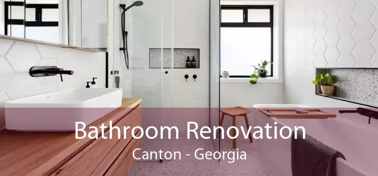 Bathroom Renovation Canton - Georgia