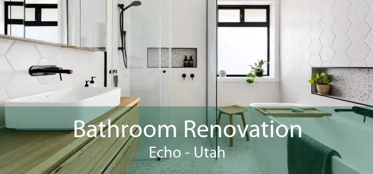 Bathroom Renovation Echo - Utah