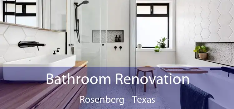 Bathroom Renovation Rosenberg - Texas
