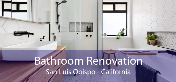 Bathroom Renovation San Luis Obispo - California