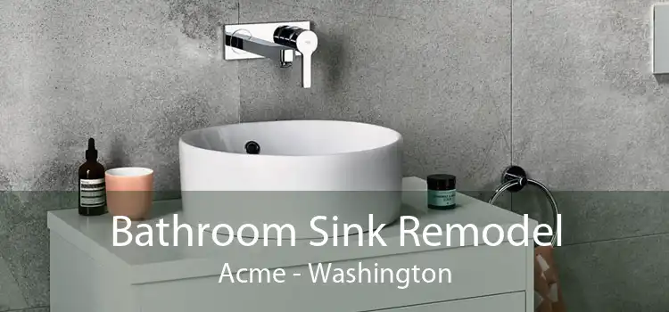 Bathroom Sink Remodel Acme - Washington