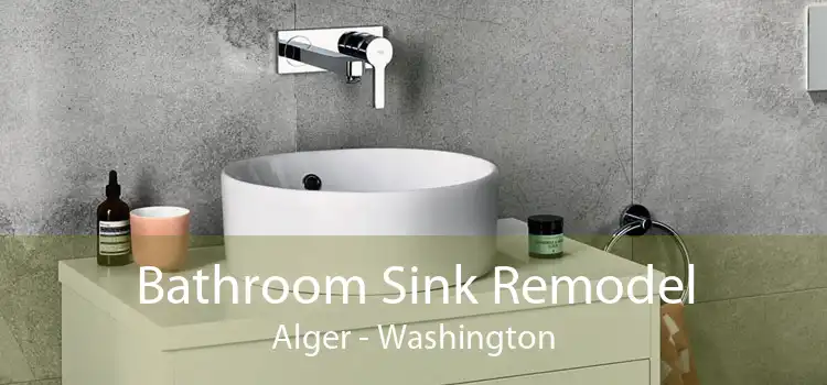 Bathroom Sink Remodel Alger - Washington