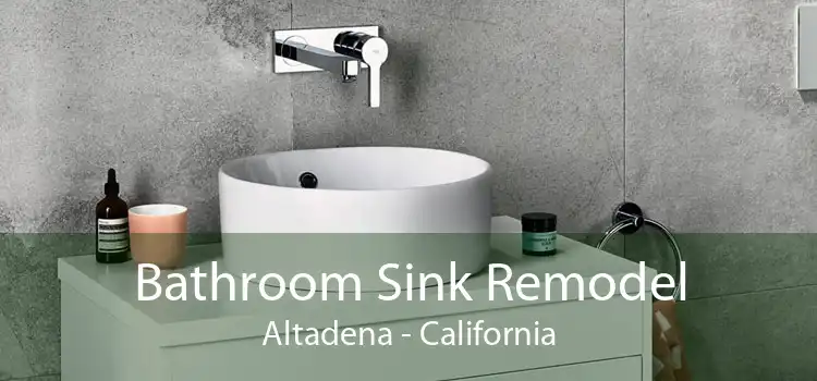 Bathroom Sink Remodel Altadena - California