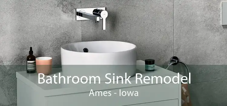 Bathroom Sink Remodel Ames - Iowa