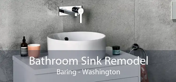 Bathroom Sink Remodel Baring - Washington