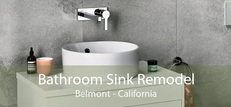 Bathroom Sink Remodel Belmont - California