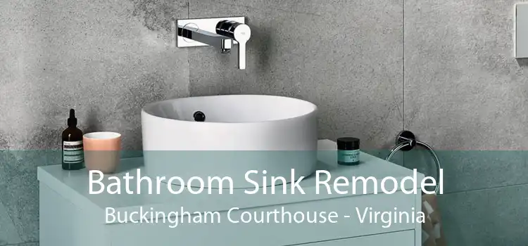 Bathroom Sink Remodel Buckingham Courthouse - Virginia