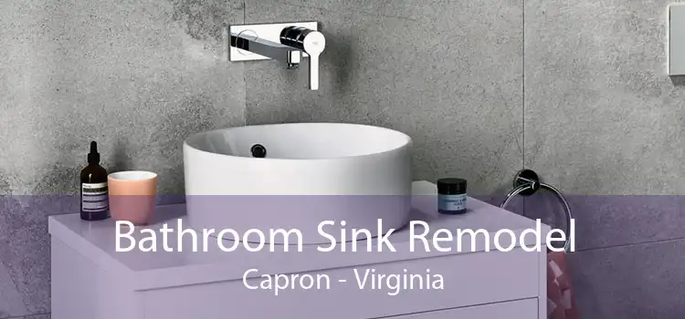 Bathroom Sink Remodel Capron - Virginia