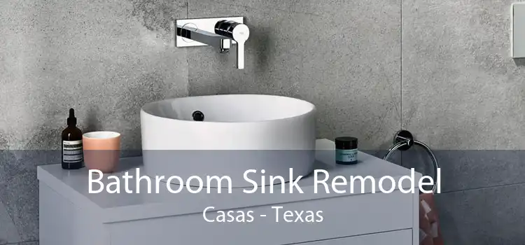 Bathroom Sink Remodel Casas - Texas