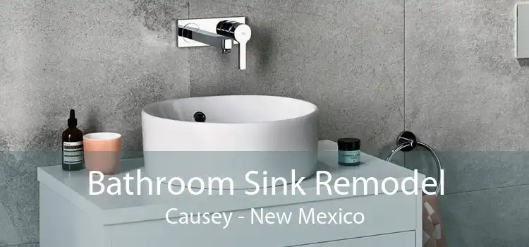 Bathroom Sink Remodel Causey - New Mexico