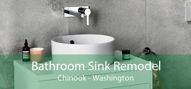 Bathroom Sink Remodel Chinook - Washington