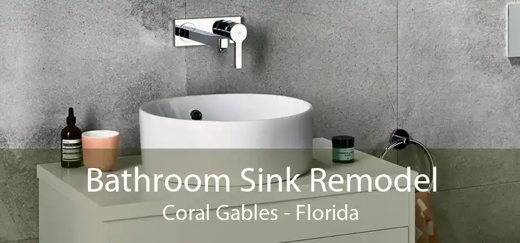 Bathroom Sink Remodel Coral Gables - Florida