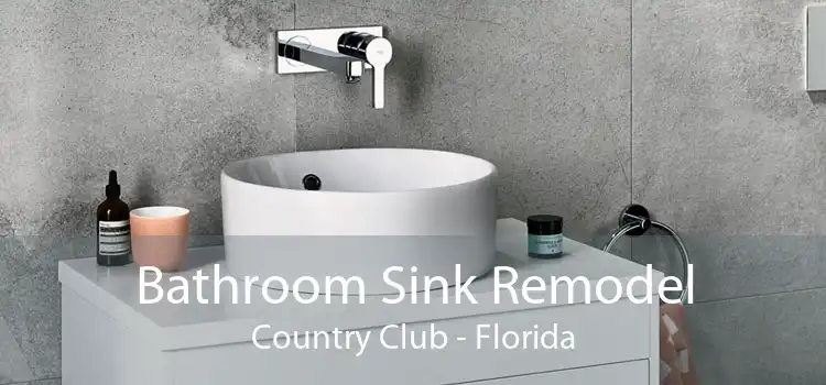 Bathroom Sink Remodel Country Club - Florida