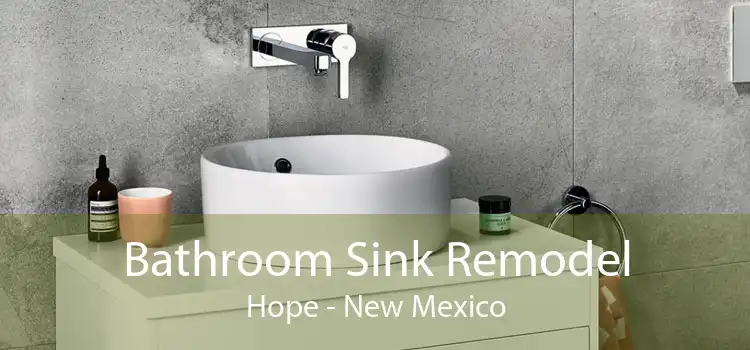 Bathroom Sink Remodel Hope - New Mexico