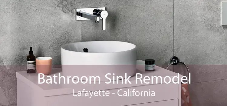 Bathroom Sink Remodel Lafayette - California