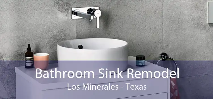 Bathroom Sink Remodel Los Minerales - Texas