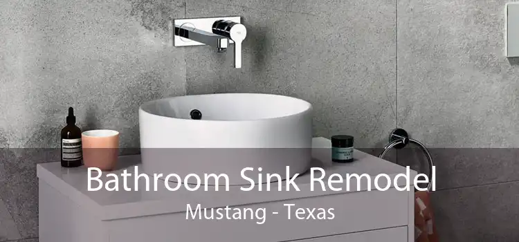 Bathroom Sink Remodel Mustang - Texas