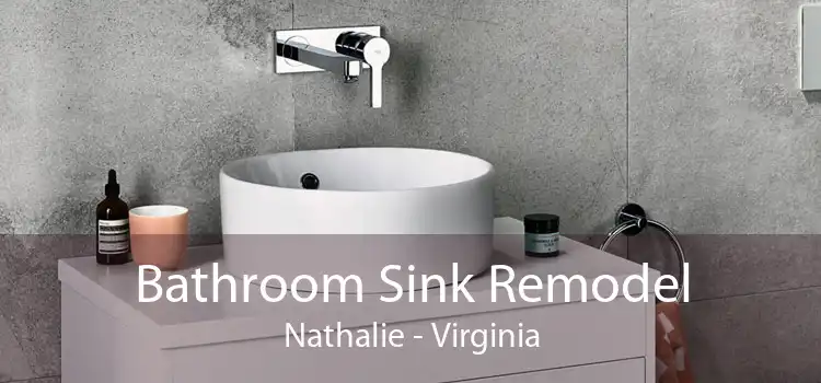 Bathroom Sink Remodel Nathalie - Virginia