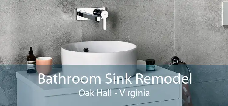 Bathroom Sink Remodel Oak Hall - Virginia