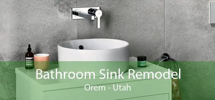 Bathroom Sink Remodel Orem - Utah