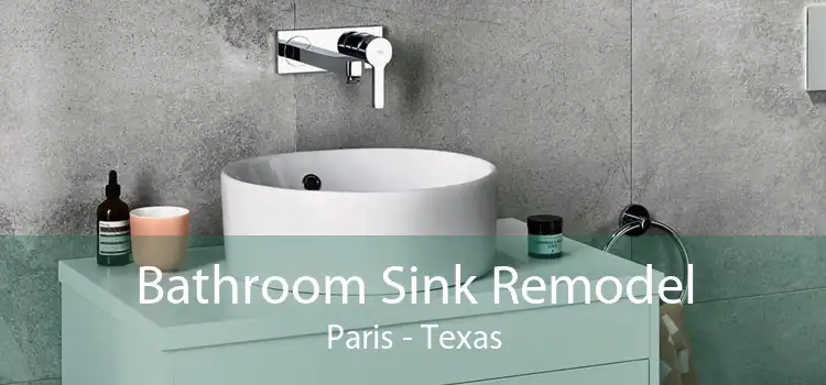 Bathroom Sink Remodel Paris - Texas