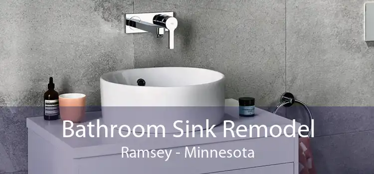 Bathroom Sink Remodel Ramsey - Minnesota