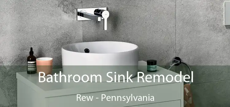 Bathroom Sink Remodel Rew - Pennsylvania