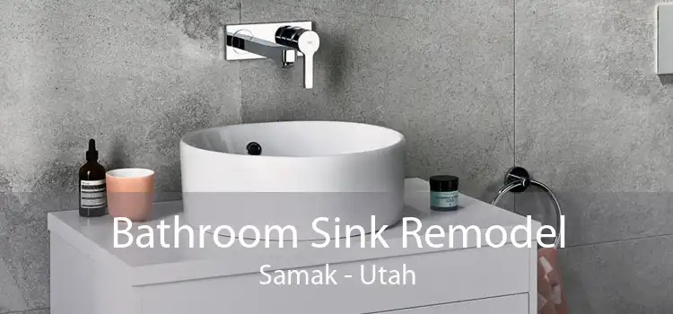 Bathroom Sink Remodel Samak - Utah