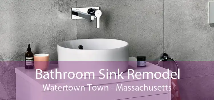 Bathroom Sink Remodel Watertown Town - Massachusetts