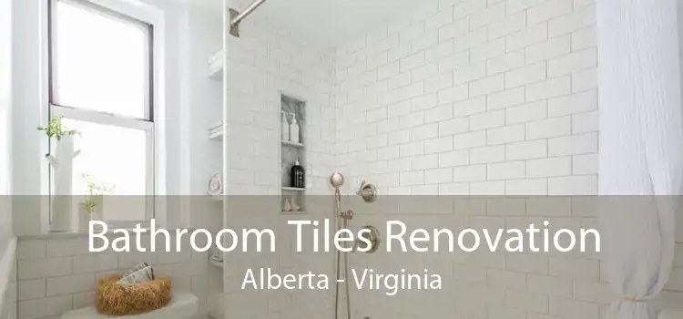 Bathroom Tiles Renovation Alberta - Virginia