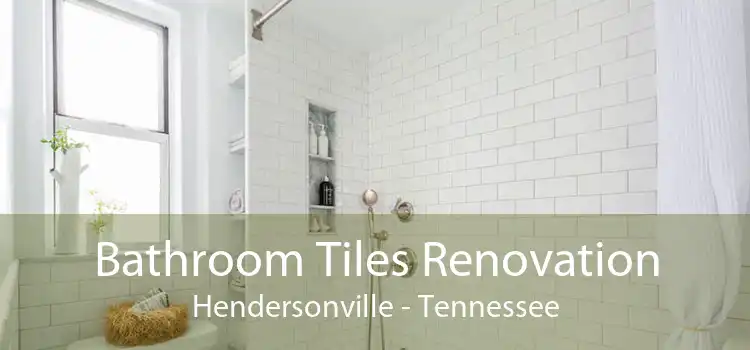 Bathroom Tiles Renovation Hendersonville - Tennessee