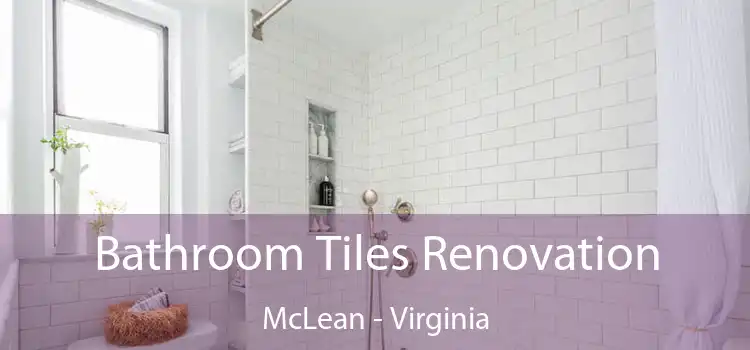 Bathroom Tiles Renovation McLean - Virginia