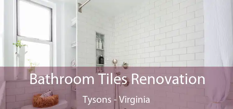Bathroom Tiles Renovation Tysons - Virginia