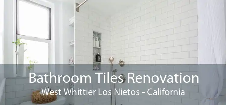 Bathroom Tiles Renovation West Whittier Los Nietos - California