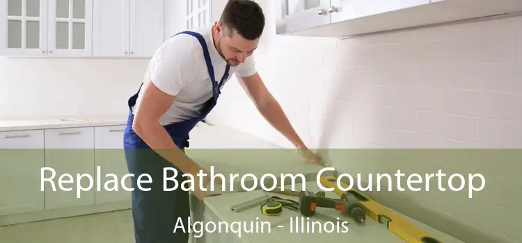 Replace Bathroom Countertop Algonquin - Illinois