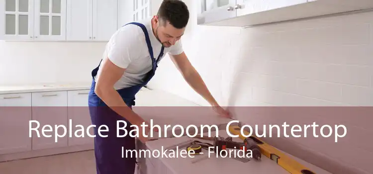 Replace Bathroom Countertop Immokalee - Florida