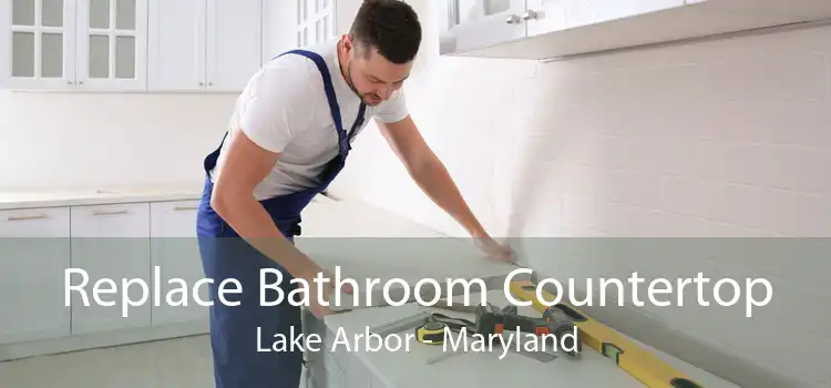 Replace Bathroom Countertop Lake Arbor - Maryland