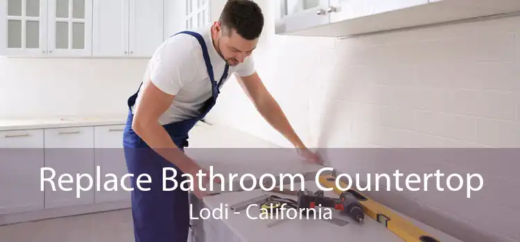 Replace Bathroom Countertop Lodi - California