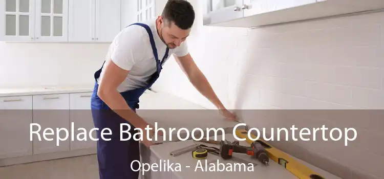 Replace Bathroom Countertop Opelika - Alabama